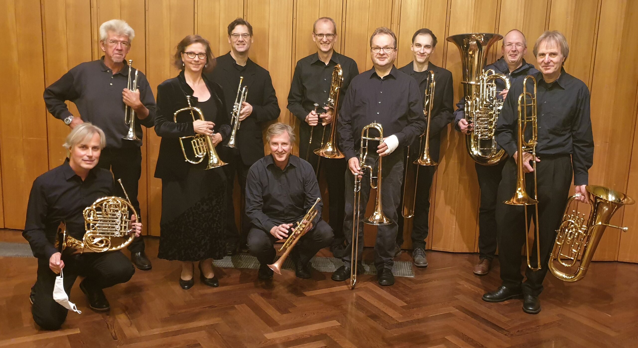 Die Mitglieder von Niederrhein Brass